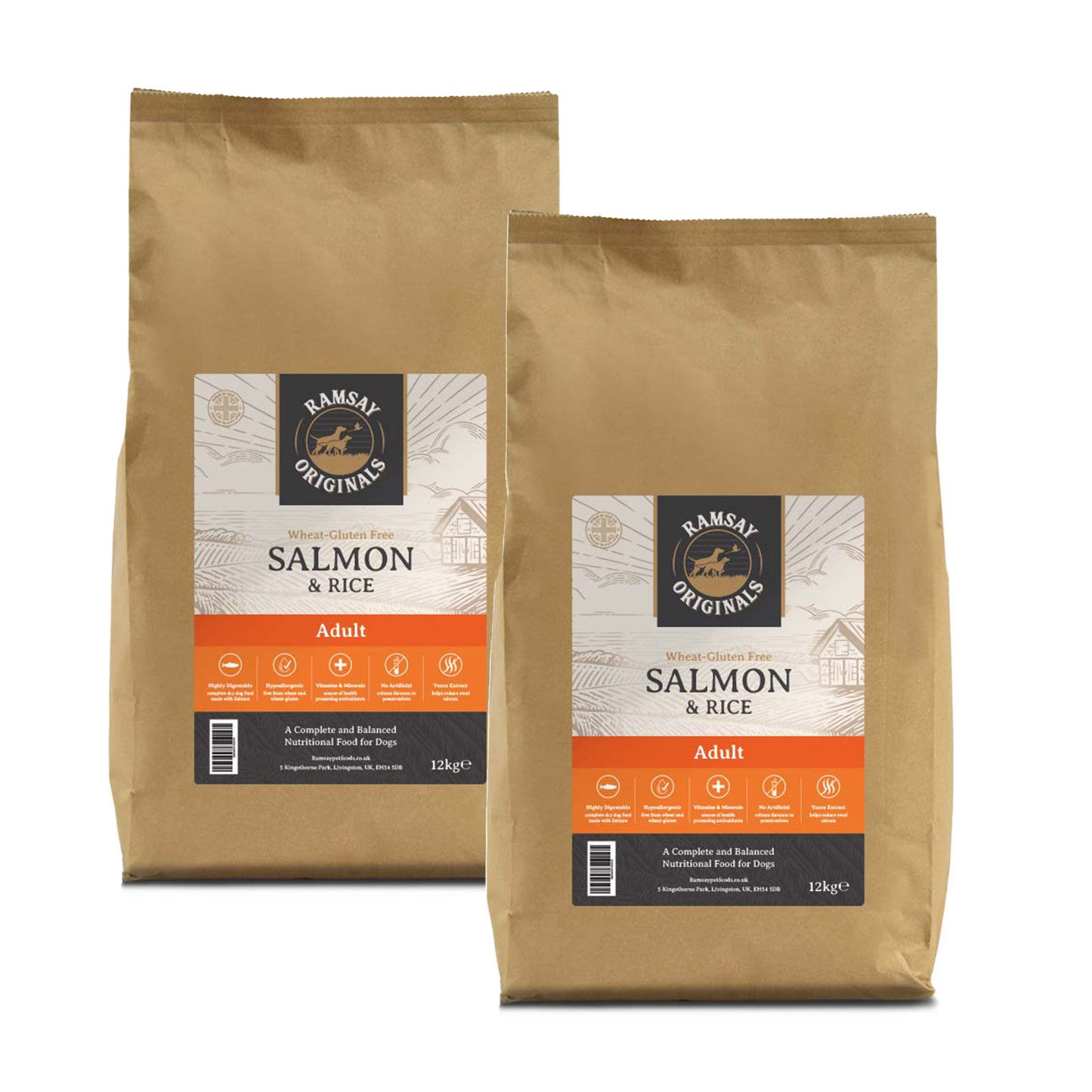 Ramsay Originals Adult Dry Dog Food - Salmon & Rice