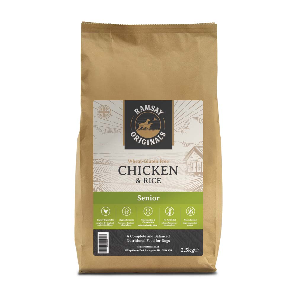 Ramsay Originals Senior Dry Dog Food - Chicken & Rice