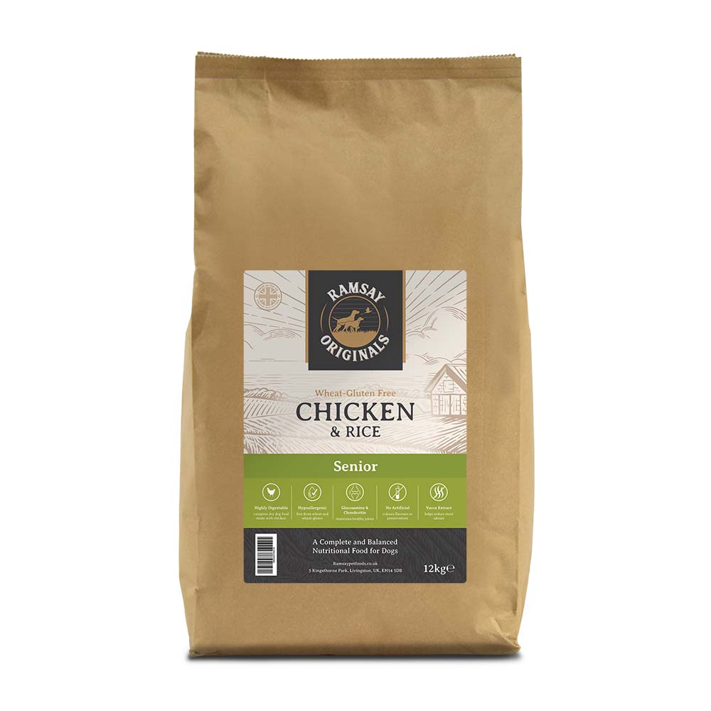 Ramsay Originals Senior Dry Dog Food - Chicken & Rice