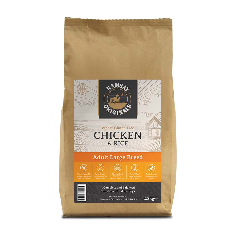 Ramsay Originals Large Breed Adult Dry Dog Food - Chicken & Rice