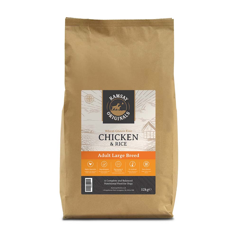 Ramsay Originals Large Breed Adult Dry Dog Food - Chicken & Rice