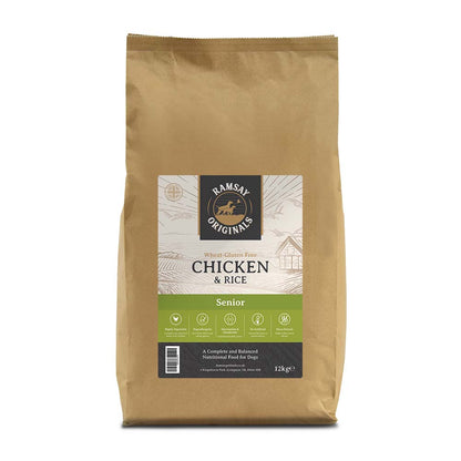 Ramsay Originals Senior Dry Dog Food - Chicken & Rice
