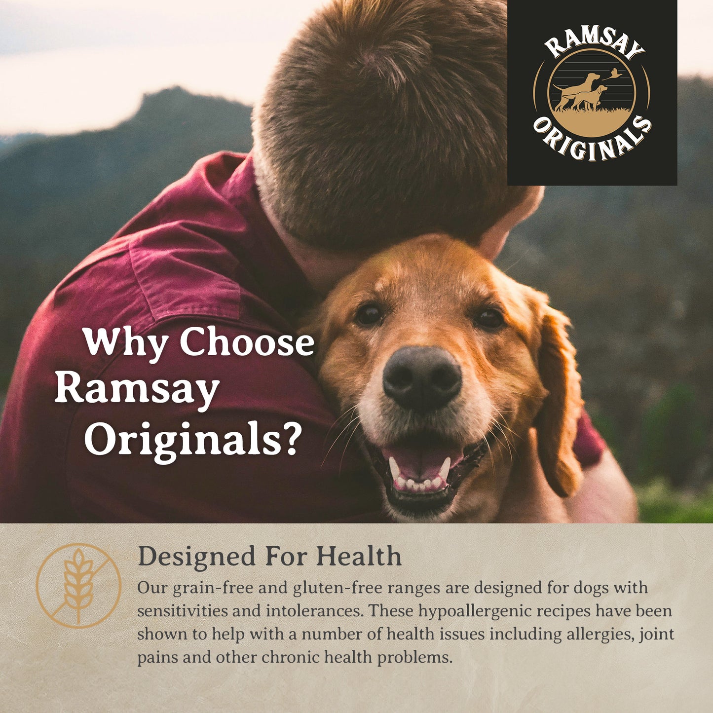 Ramsay Originals Grain Free Adult Dry Dog Food - Lamb & Potato